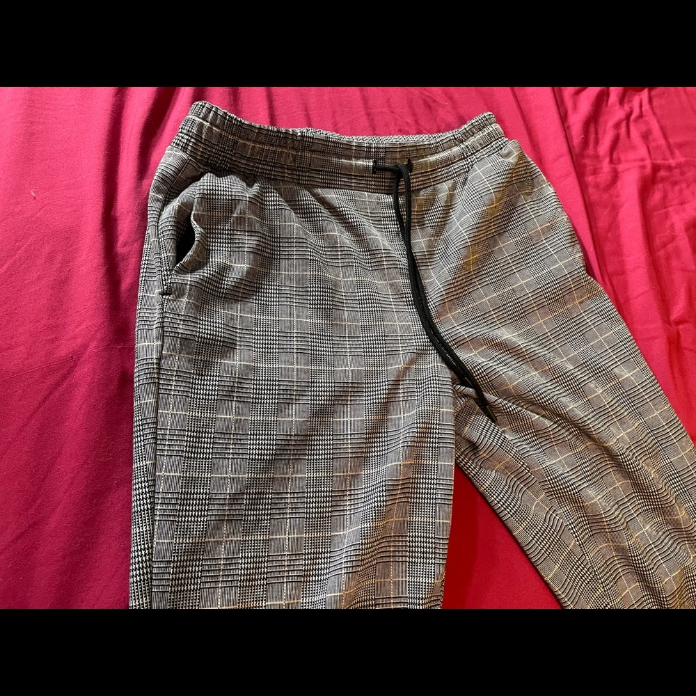 NWOT. Plaid pants for work